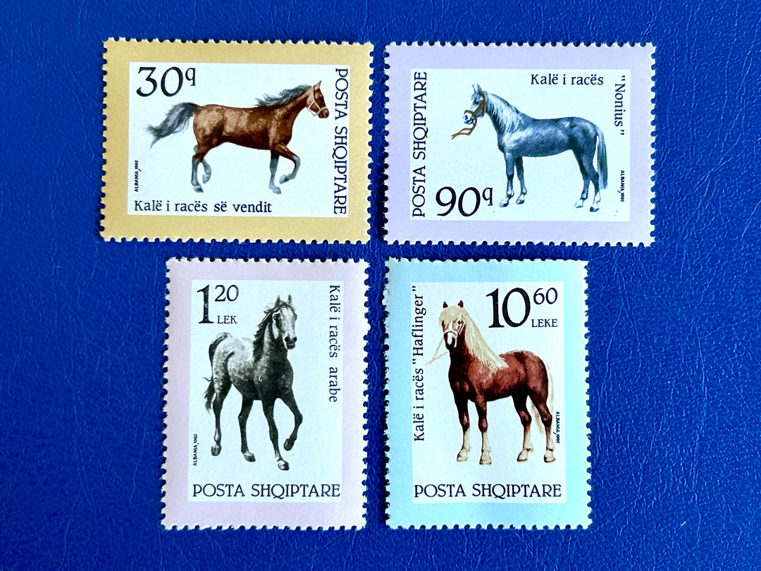 Albania - 1992 - Horses - MNH**