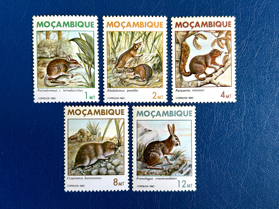 Mozambique - 1983 - Small Mammals partial (fauna) -  MNH**
