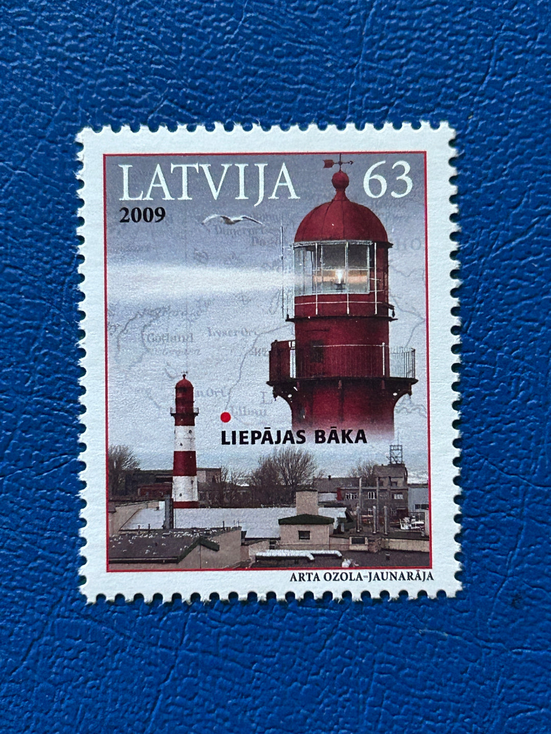 Latvia 746 Lighthouses MNH** 2009