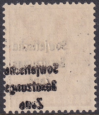 Germany 1948 Sc 10N9 var Soviet Zone MNH** overprint on gum side