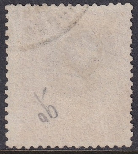 Spain 1865 Sc 80a used light oval cancel