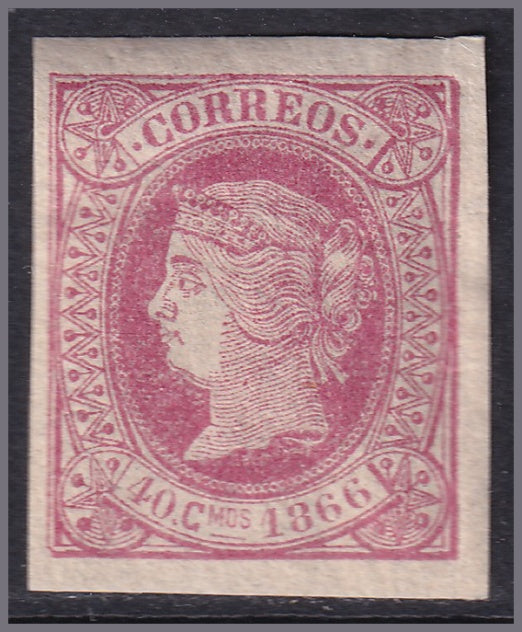 Cuba 1866 Sc 26 MLH*