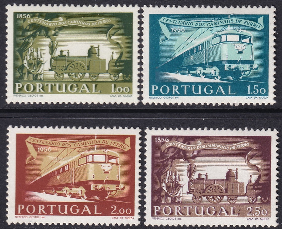 Portugal 1956 Sc 818-21 set MLH*