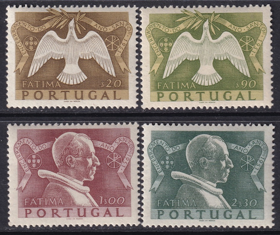 Portugal 1951 Sc 731-4 set MNH**/MH*