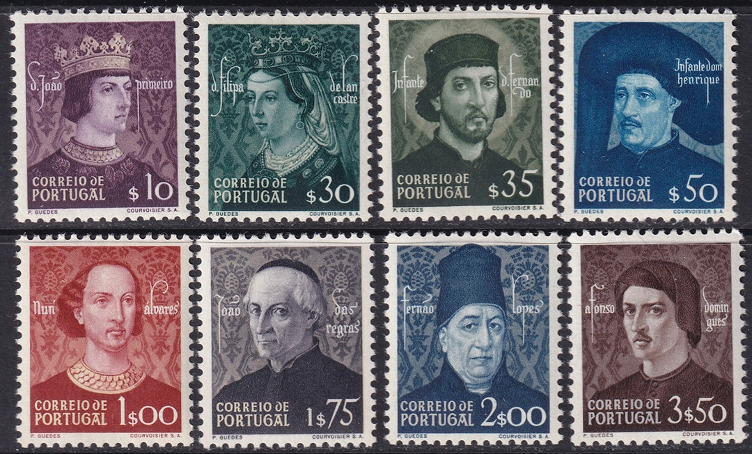 Portugal 1949 Sc 694-701 set MH*