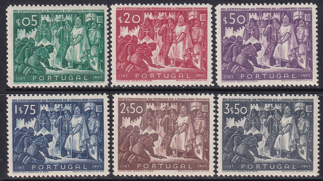 Portugal 1947 Sc 683-8 set MLH*