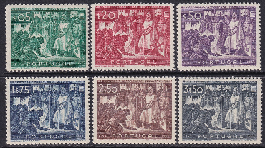 Portugal 1947 Sc 683-8 set MLH*