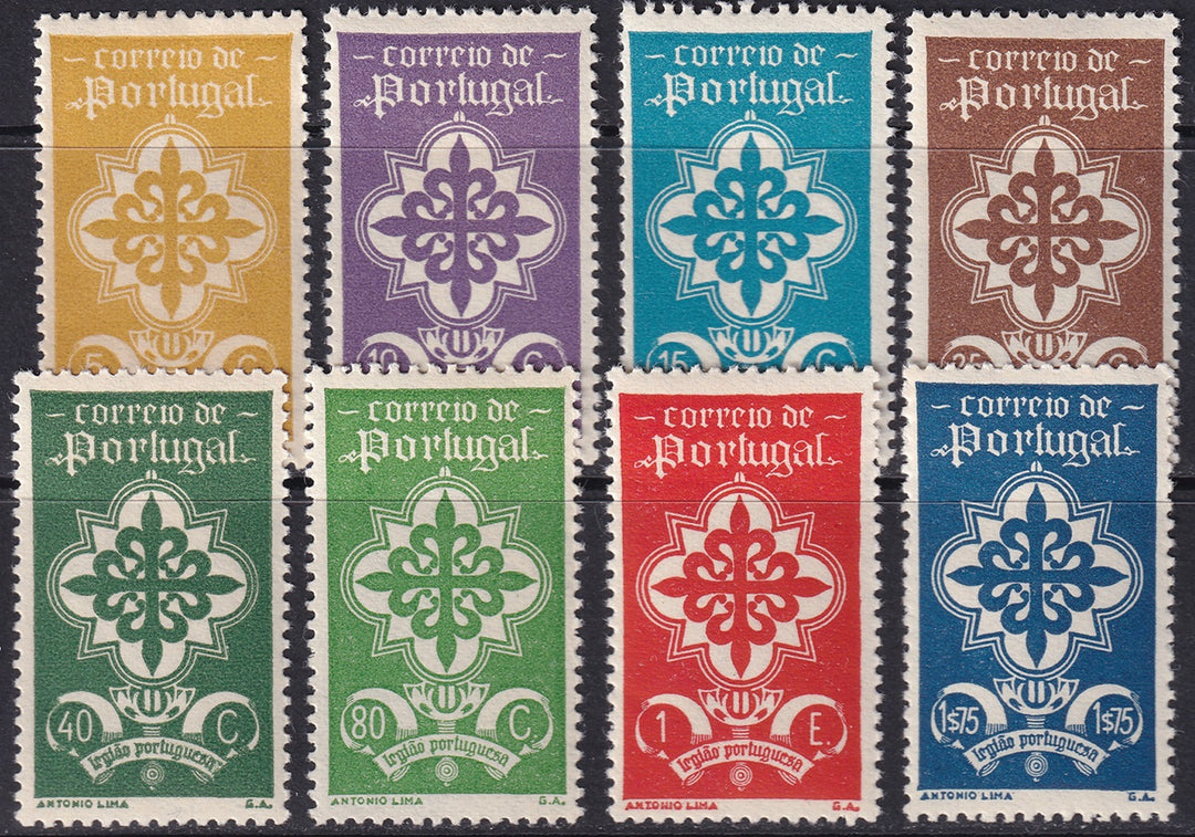 Portugal 1940 Sc 579-86 set MH*