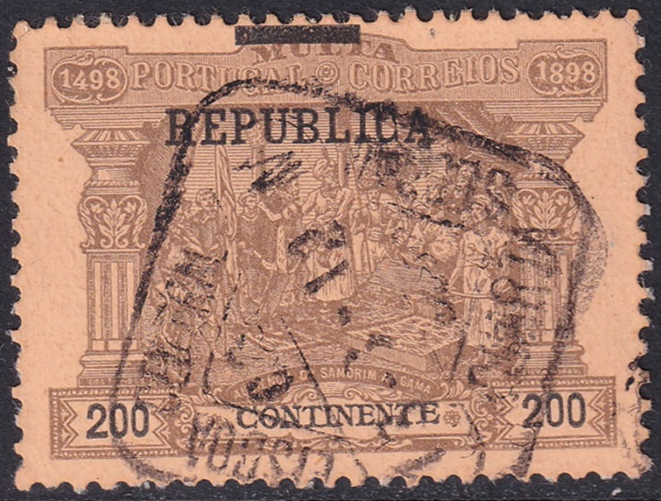 Portugal 1911 Sc 196 used Lisboa cancel