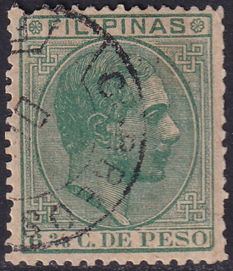 Philippines 1880 Sc 82 used date cancel