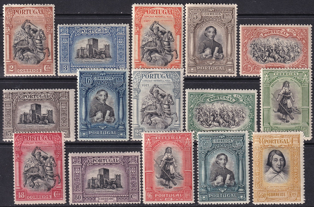 Portugal 1927 Sc 422-36 set MLH/MH*