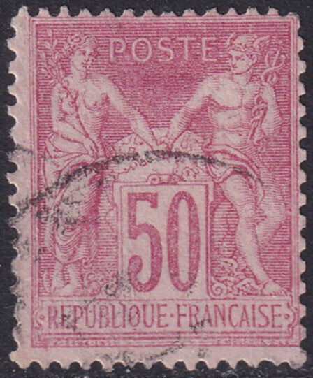 France 1898 Sc 107 used