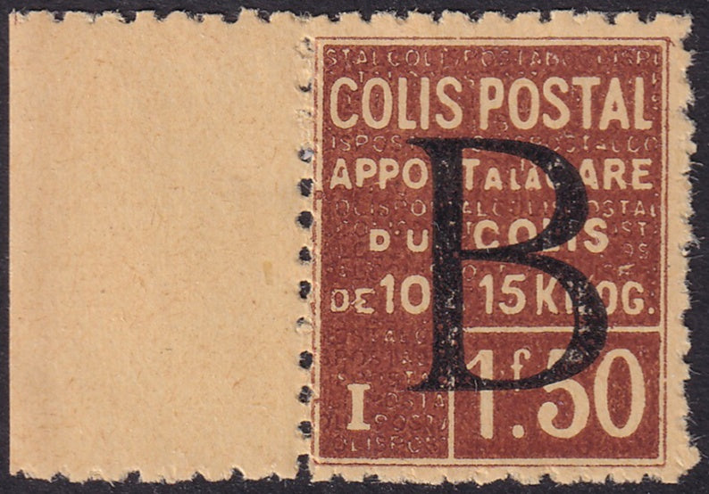 France 1936 Yt 102 parcel post MNH** "B" overprint