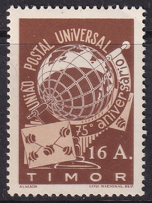 Timor 1949 Sc 255 MNH**