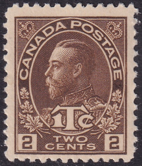Canada 1916 Sc MR4 war tax MNH** small side perf thin