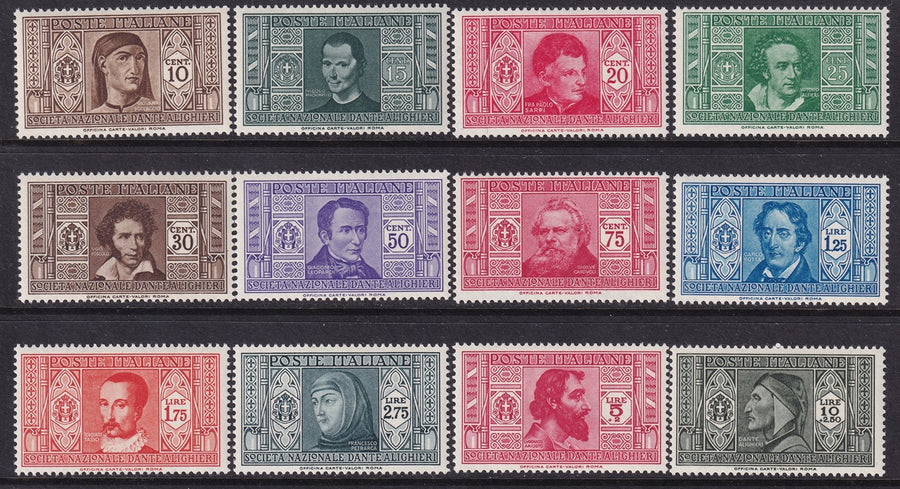 Italy 1932 Sc 268-79 set MLH*