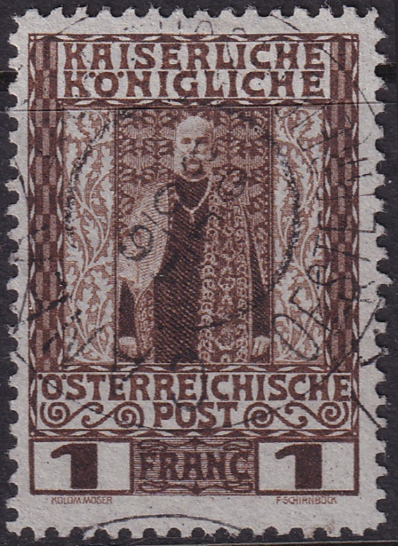 Austria Offices Crete 1908 Sc 20 used Canea cancel