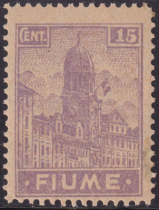 Fiume 1919 Sc 31a MH* greyish paper