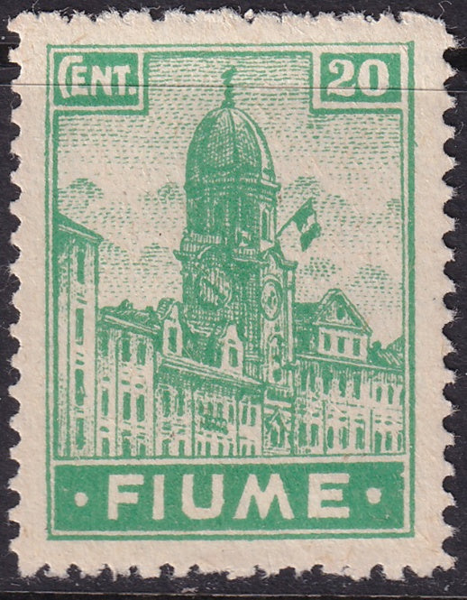 Fiume 1919 Sc 32 MNG(*) whitish paper