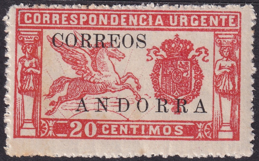 Andorra Spanish 1928 Sc E1 express MNH** no control number