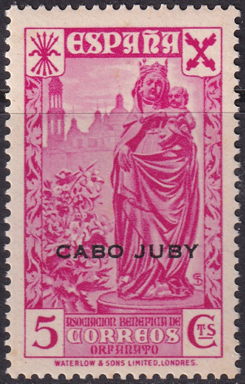 Cape Juby 1938 beneficencia Ed 7 MNH**