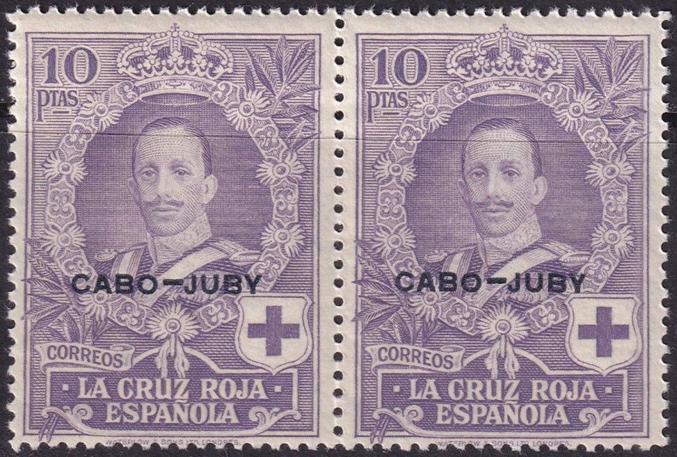 Cape Juby 1926 Sc B13 pair MNH**