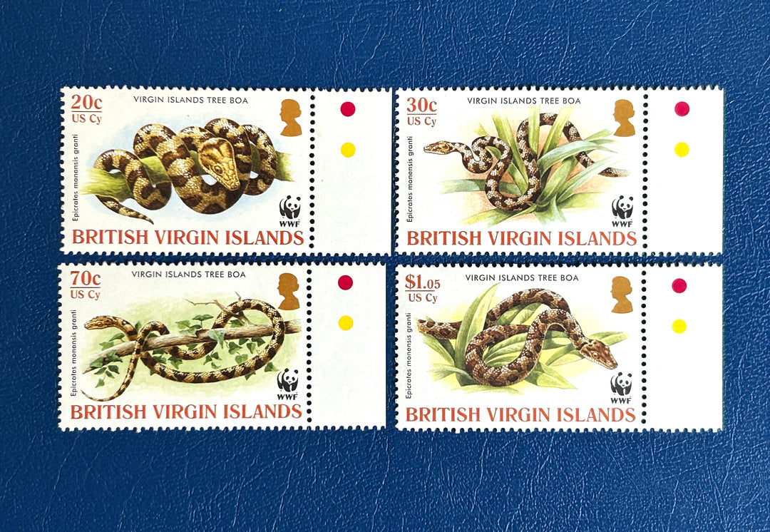 British Virgin Islands - 2005 - Reptiles (fauna) - MNH**