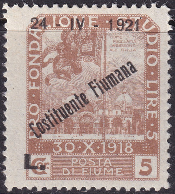 Fiume 1921 Sc 159 MH*