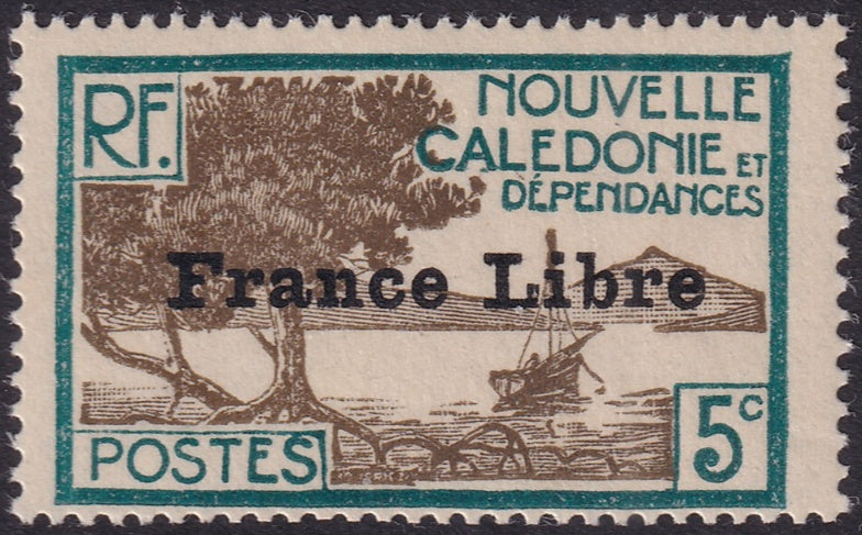 New Caledonia 1941 Sc 221 MLH*