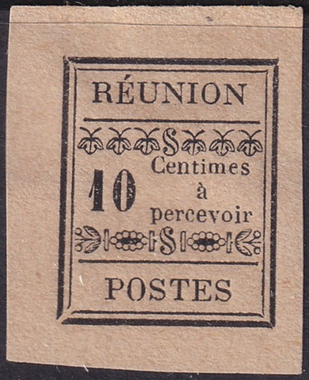 Reunion 1889 Sc J2 postage due MNGAI(*)