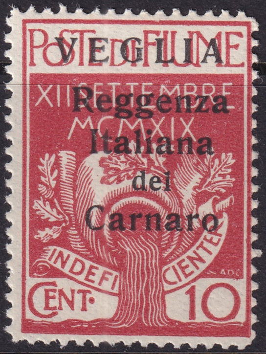 Fiume 1920 Sc 129 MNH** forgery