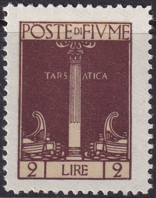 Fiume 1923 Sc 181 MH* forgery