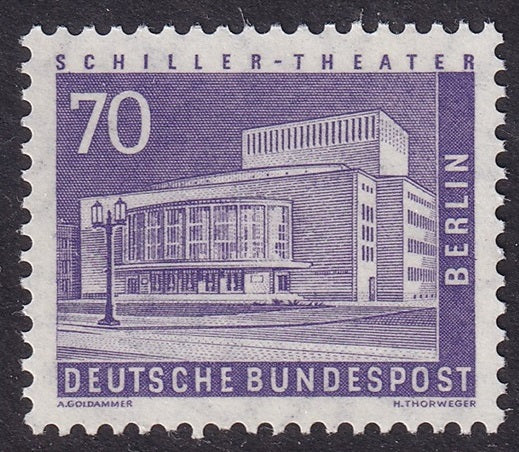 Berlin 1956 Sc 9N134 MNH**