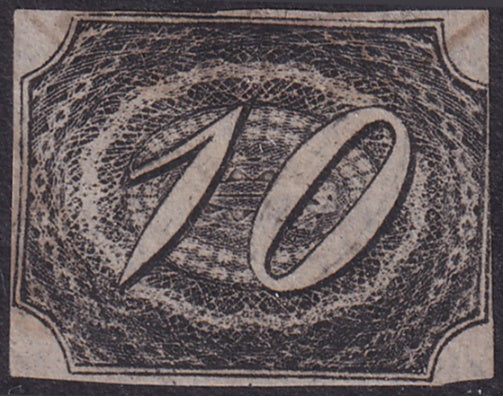 Brazil 1846 Sc 7 used light pen cancel