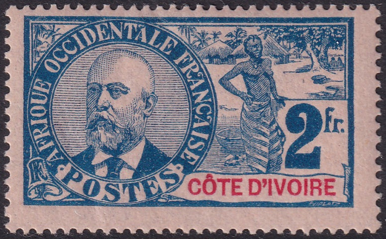 Ivory Coast 1906 Sc 35 MH*