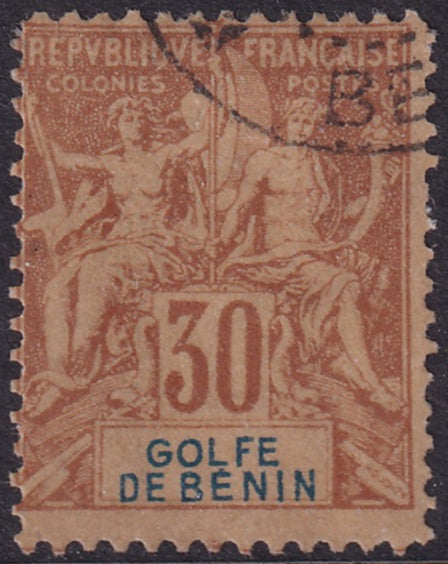 Benin 1893 Sc 28 used