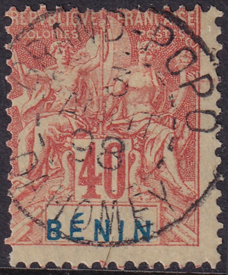 Benin 1894 Sc 42 used Grand-Popo cancel