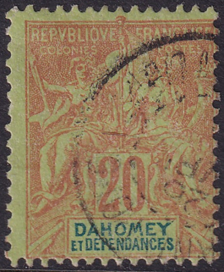 Dahomey 1904 Sc 7 used