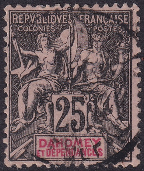 Dahomey 1899 Sc 8 used