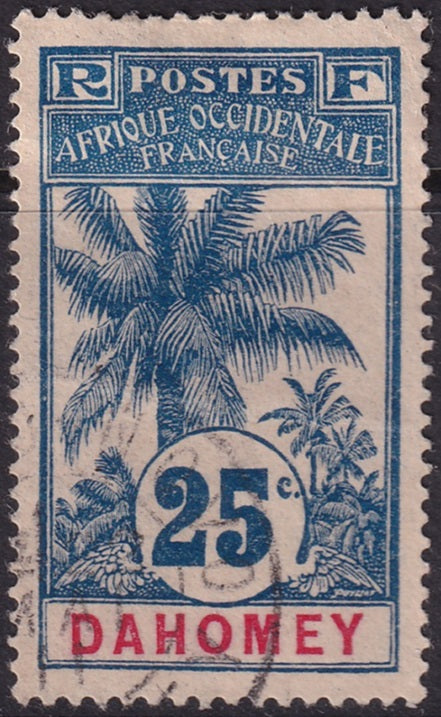 Dahomey 1906 Sc 23 used Porto-Novo cancel