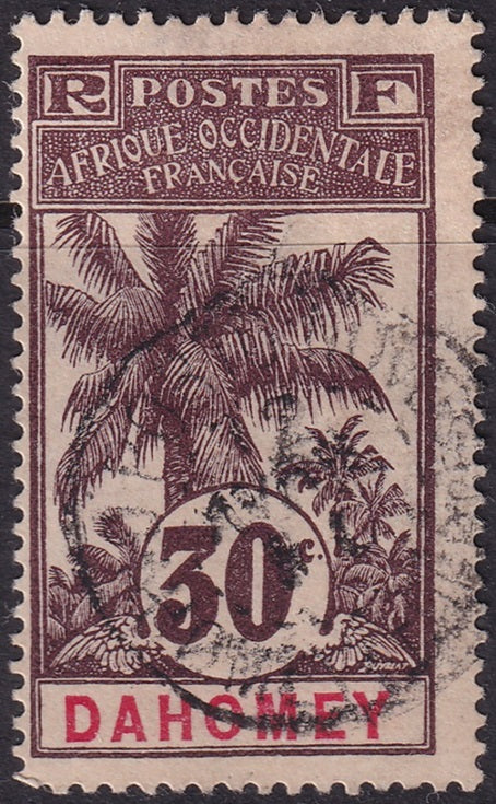 Dahomey 1906 Sc 24 used Porto-Novo cancel