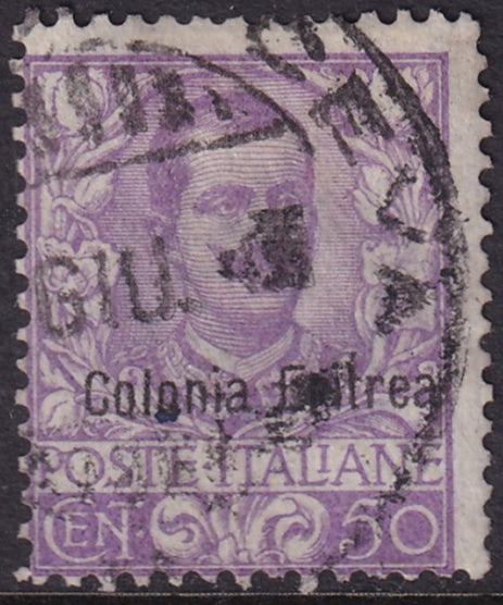 Eritrea 1903 Sc 27 used [..]ceva cancel