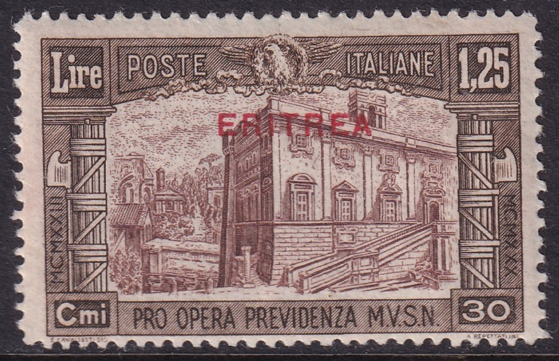 Eritrea 1930 Sc B31 MNH**