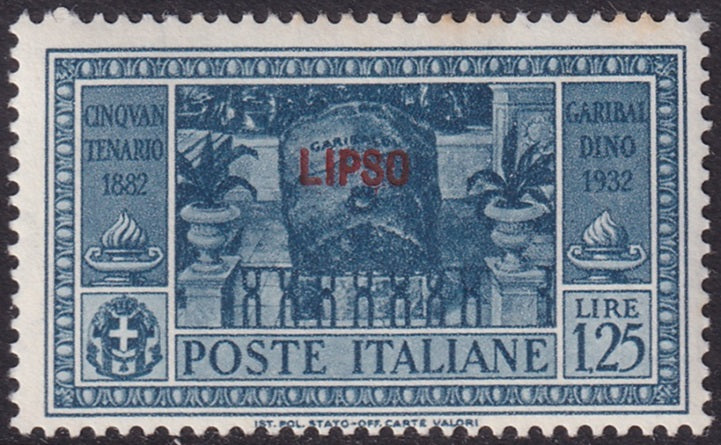 Italy Aegean Lisso 1932 Sc 23 MH*