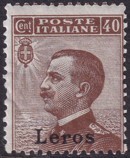 Italy Aegean Lero 1912 Sc 7 MNH** some gum crazing