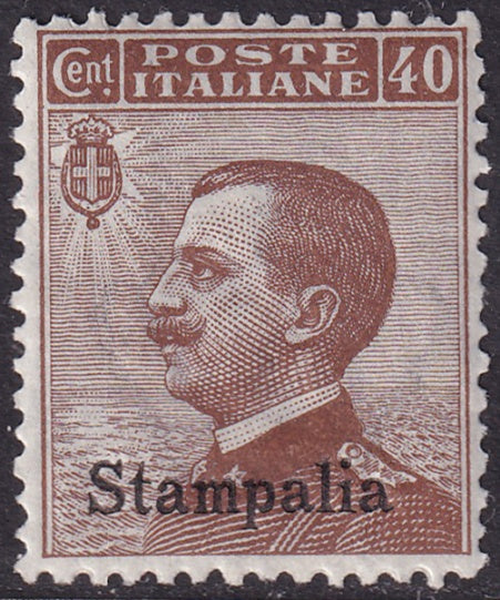 Italy Aegean Stampalia 1912 Sc 7 MNH**