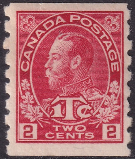 Canada 1916 Sc MR6 war tax MH* disturbed gum