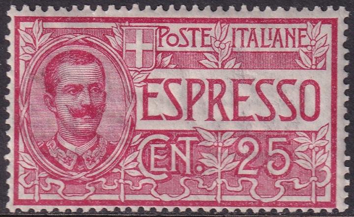 Italy 1903 Sc E1 express MH*