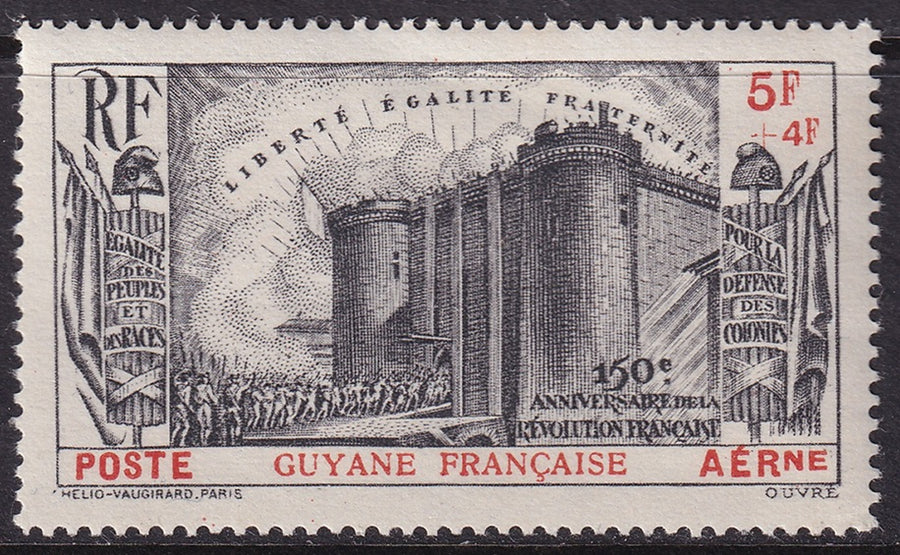 French Guiana 1939 Sc CB1 air post MLH*