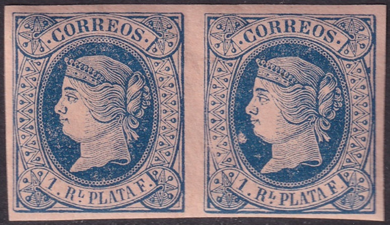 Cuba 1864 Sc 20 pair MNH**